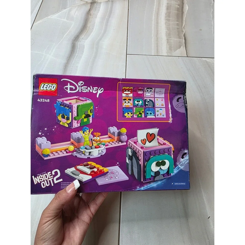 LEGO Disney Pixar Inside Out 2 Mood Cubes 43248 Building Set 394 Pcs Joy Anxiety